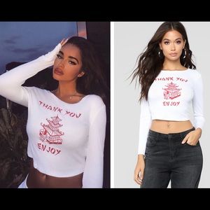 Fashion Nova Crop Top ❤️